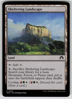 Sheltering Landscape Common Modern Horizons 3 227 MTG Near Mint 2024