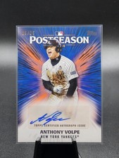 2025 Topps Series 2 - Anthony Volpe (#PPA-AV) Postseason Autograph Orange /25