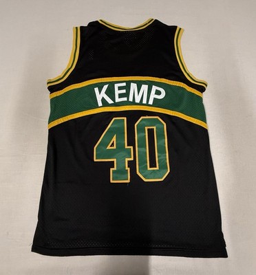 Shawn Kemp 1994-95 Mitchell & Ness NBA Supersonics Swingman Jersey Men L 186