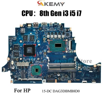L24331-601 HP Omen 15-DC Laptop Motherboard DAG3DBMB8D0 i5 i7 GTX1050Ti GTX1050