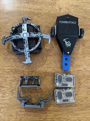 Hexbug Battlebots Rivals Tombstone and Barnakills  Combo with Remotes UNTESTED