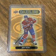 Jeff Petry 2021-22 Upper Deck: Dazzlers Orange #DZ-120 Montreal Canadiens