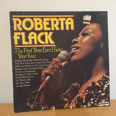 Roberta Flack  - the First Time Ever I Saw Your Face  12  LP Vinyl Record 1971