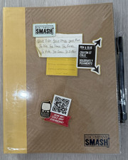 K Company Smash Book Journal 7 1/2  X 10  W/ Pen  Glue New