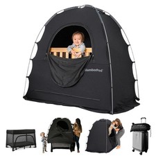 The Original Blackout Sleep Tent Travel Essential for Babies and Toddlers, Mi...