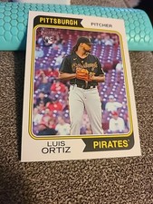2023 Topps Heritage Luis Ortiz RC #344 Ungraded Rookie Card. rookie card picture