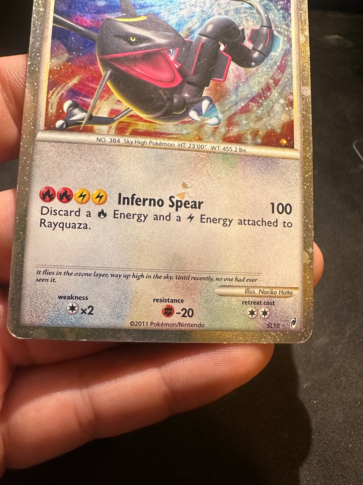 Rayquaza (Shiny) SL10 Call of Legends Holo | eBay