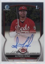 2023 Bowman Chrome Prospect Auto Alfredo Duno #CPA-ADU Auto 8g8