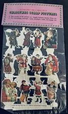 VTG 1981 Christmas Scrap Pictures by Merrimack Publishing Corp for Paper Crafts