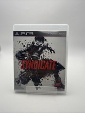 Syndicate (Sony PlayStation 3, PS3) CIB - Nice Disc - Free Shipping