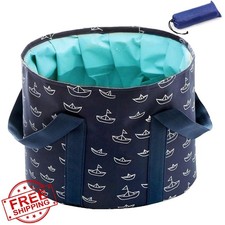 Collapsible Foot Bath Tub Portable Travel Foot Soak Basin Camping Pedicure