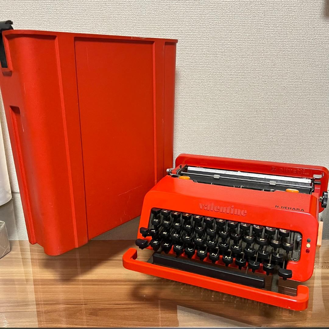 Olivetti valentine. 整備済 完動品 品 超綺麗 Olivetti valentine. 整備済 完動品 品 超綺麗