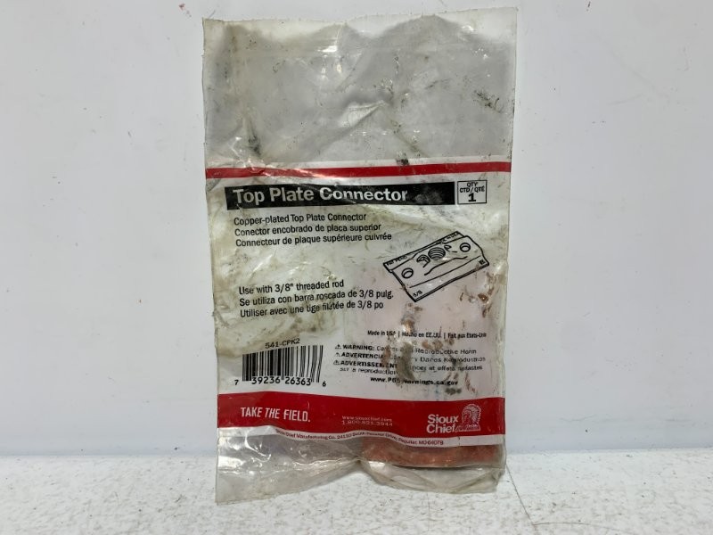 Sioux Chief 541-CPK2 Top Plate Connector 3/8