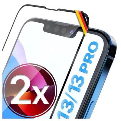 UTECTION 2X Full Screen Schutzglas - Smartphone Bildschirmschutz | Neu