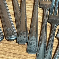 Vintage 18 PC Set~[ NSC E.P.N.S. ]  Silverplate  Flatware~National Silver Co!!!