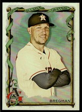 Alex Bregman 2023 Topps Allen & Ginter #36 Silver Portrait Astros Baseball Card