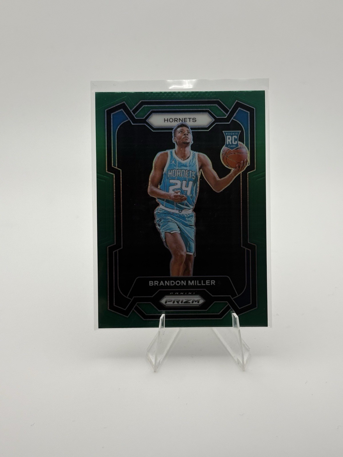 2023-24 Panini Prizm - Brandon Miller #152 Green Prizm (RC)