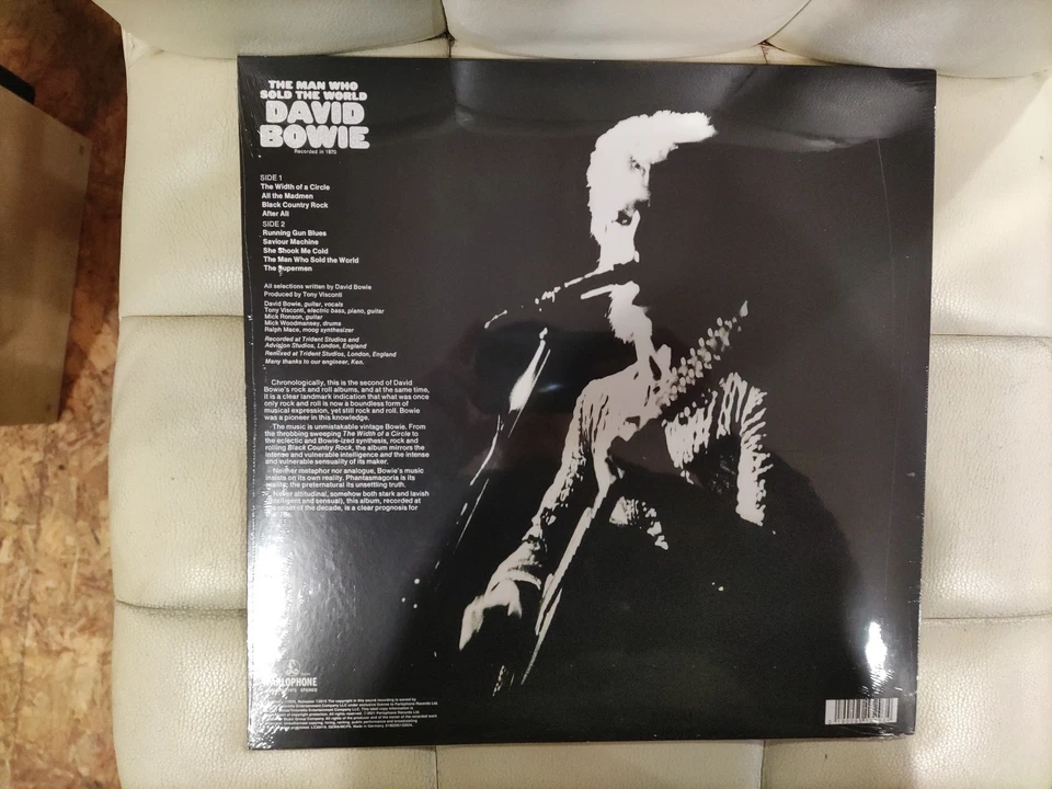 David Bowie - The Man who sold the World, Picture LP + Poster Neu - Bild 2 von 2