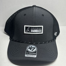 Arizona Diamondbacks Trucker Hat Snapback Black 47 Brand NWT