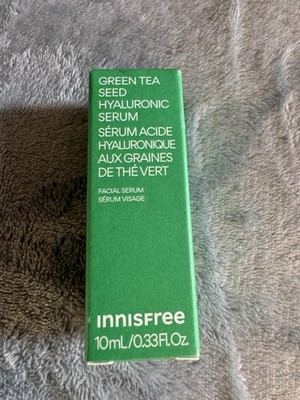 INNISFREE GREEN TEA Seed Hyaluronic Acid Creme & Acid Serum 10 ML, NIB
