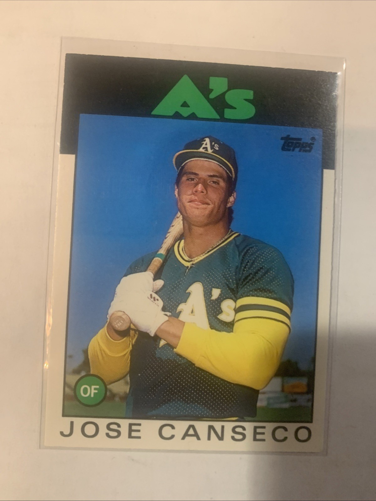 1986 Topps Traded - Jose Canseco #20T (RC)