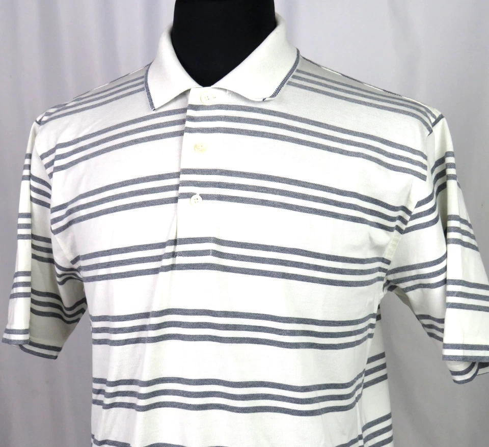 Lote de 4~ Camisas polo de golf Brooks Brothers tejidas de manga corta para hombre medianas Foto 2 de 4