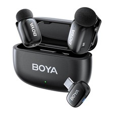 BOYA Mini USB-C Wireless Lavalier Microphone for Andriod iPhone 16/15, Ultra ...