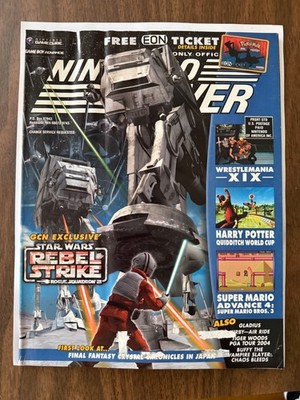 Nintendo Power Volume 173 Authentic with Inserts Poster + WITH NEW Eon Ticket
