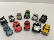 Lot of 10 Micro Machines And 1 MC Toy Trucks An Cars Vintage 80s An 90s