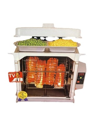 Ronco Showtime Platinum Deluxe Accessory Package Lobster Rack/Tray ...