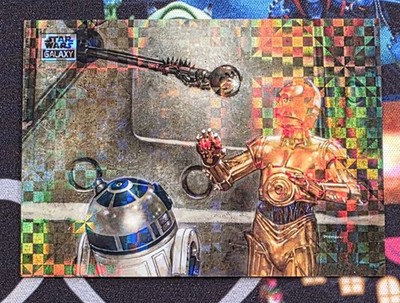 2025 Star Wars Chrome Galaxy X-FRACTOR #47 Don't Think They're Going To Let 5/10