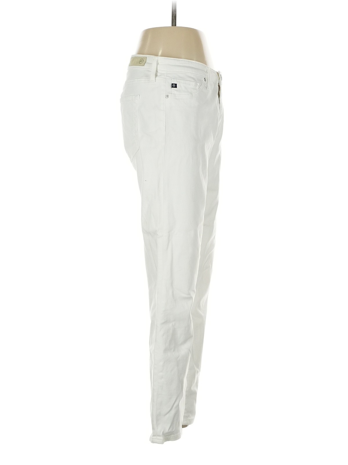 Adriano Goldschmied Women Ivory Jeans 27W thumbnail 3