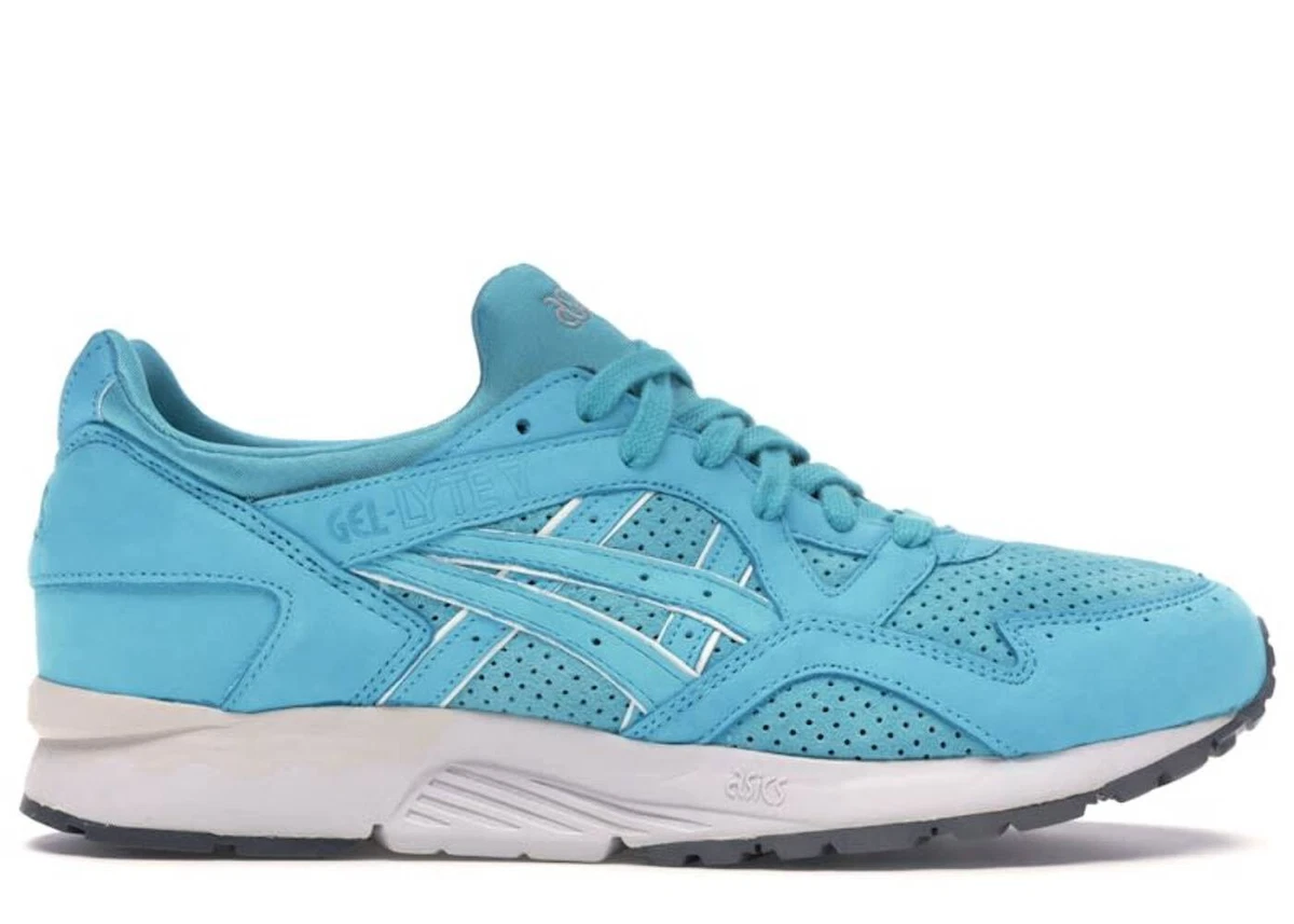 Asics Gel Lyte V Mens 11.5 Cove Blue Ronnie Fieg Kith Streetwear Limited Rare ASICS Gel-Lyte V Diamond Supply Co x Ronnie Fieg Aqua Blue  main image 4