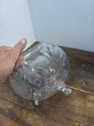 Vintage Cut Crystal Footed Rose Bowl – Pineapple & Starburst — photo 6