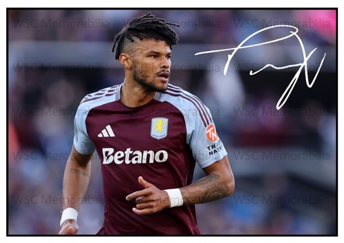 10968. Tyrone Mings Signed Pictures (A4 Prints) Aston Villa Bournemouth Ipswich