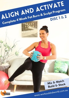23 Workout Align & Activate Workout 4 Week Challenge DVD | Fat Burn & Sculpt