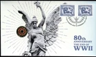 2025 The End of WWII 80th Anniversary FDC/PNC with Coloured $2 Royal Australian