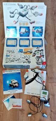 LEGO Mindstorms NXT 2.0 8547 Robotics Set COMPLETE? w/ Motors Sensors Tested