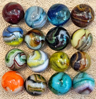 16 Premium Jabo/DAS Marbles Various Contract Runs. Circa 2008-2020.  Lot 0196 — photo 1