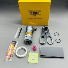 VANWUISLE Gray Metal Billiard Cue Tip Trimmer Corrector Repair Tool