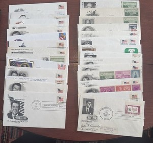 (30) Assorted Inauguration Covers- 15 Addressed/ 15 Unaddressed-See Description