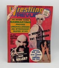 Wrestling Revue December 1975 Ox Baker Cover Pat Patterson Princess War Star