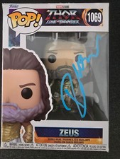 RUSSELL CROWE SIGNED AUTOGRAPH IN PERSON FUNKO POP MARVEL THOR ZEUS 1069 ACOA