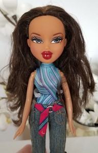 red bratz doll