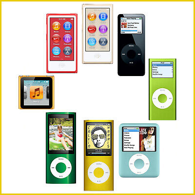 Apple iPod Nano 1st, 2nd, 3rd, 4th, 5th, 6th, 7th, 8th Generation ...