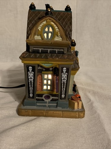Lemax SPOOKY TOWN, Black Cat Halloween Decorations. Used w/ Box 2020 - Picture 6 of 12