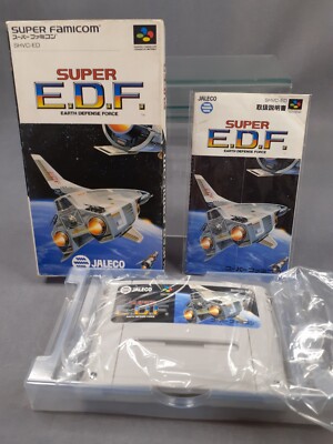 NINTENDO SUPER FAMICOM Super E.D.F Earth Defense Force