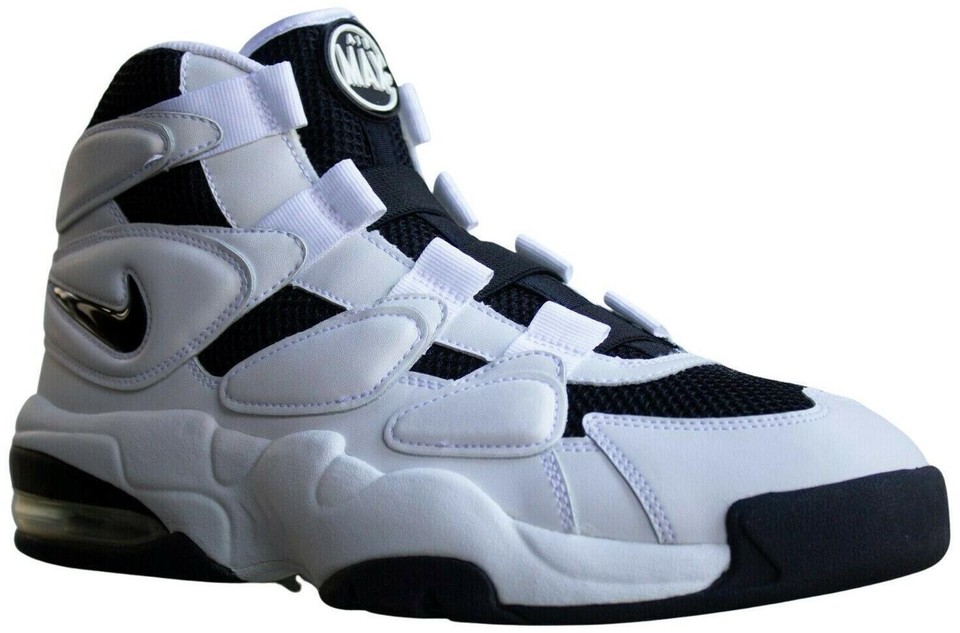 Nike Air Max Uptempo 2 White Black for Sale | Authenticity