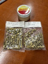 QTY 1 TRADESHIP BRASS PINION GEAR MODULE 0.5 PITCH 10 TEETH .078" BORE SLOT CAR