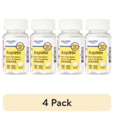 EQUATE 4x ASPIRIN 325 MG (100x4) 400 TOTAL PAIN RELIEVERS